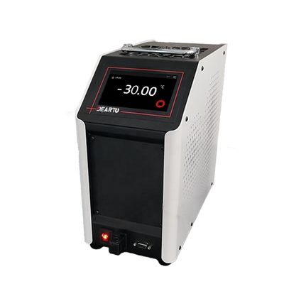 110V 60Hz 전원 공급 건조 우물 타입 -35 ~ 150°C 온도 캘리브레이션을 위한 크리오스타트