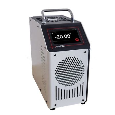 220VAC 전원 공급 장치 0.01°C 해상도를 가진 휴대용 건조 블록 온도 캘리브레이터