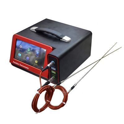 높은 정확성 블랙 트리플 채널 디지털 판독 0.01C 열 측정 2kg