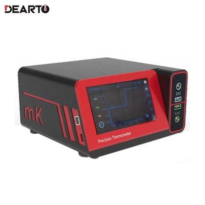 높은 정확성 블랙 트리플 채널 디지털 판독 0.01C 열 측정 2kg