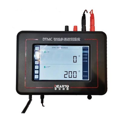 12VDC 2A 전원 공급 장치와 함께 다채널 온도 및 저항 측정 디스플레이