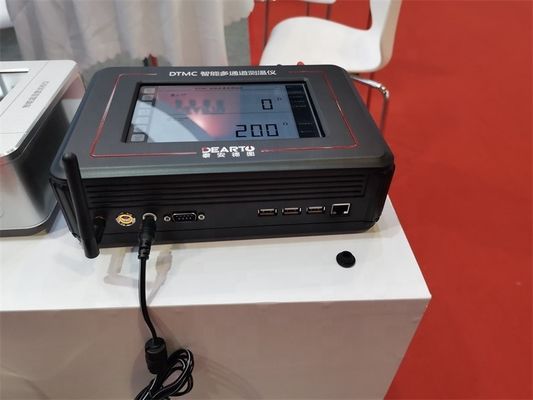 12VDC 2A 전원 공급 장치와 함께 다채널 온도 및 저항 측정 디스플레이