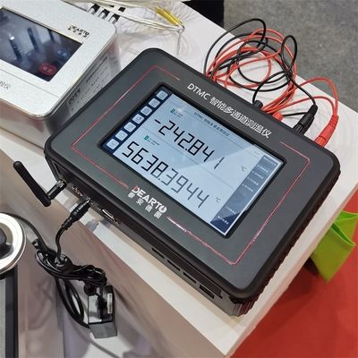 12VDC 2A 전원 공급 장치와 함께 다채널 온도 및 저항 측정 디스플레이